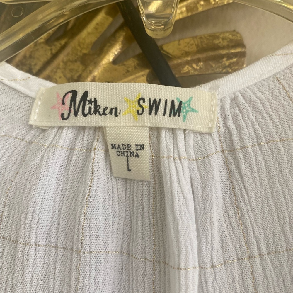Miken Swim White Top - Picture 2 of 2
